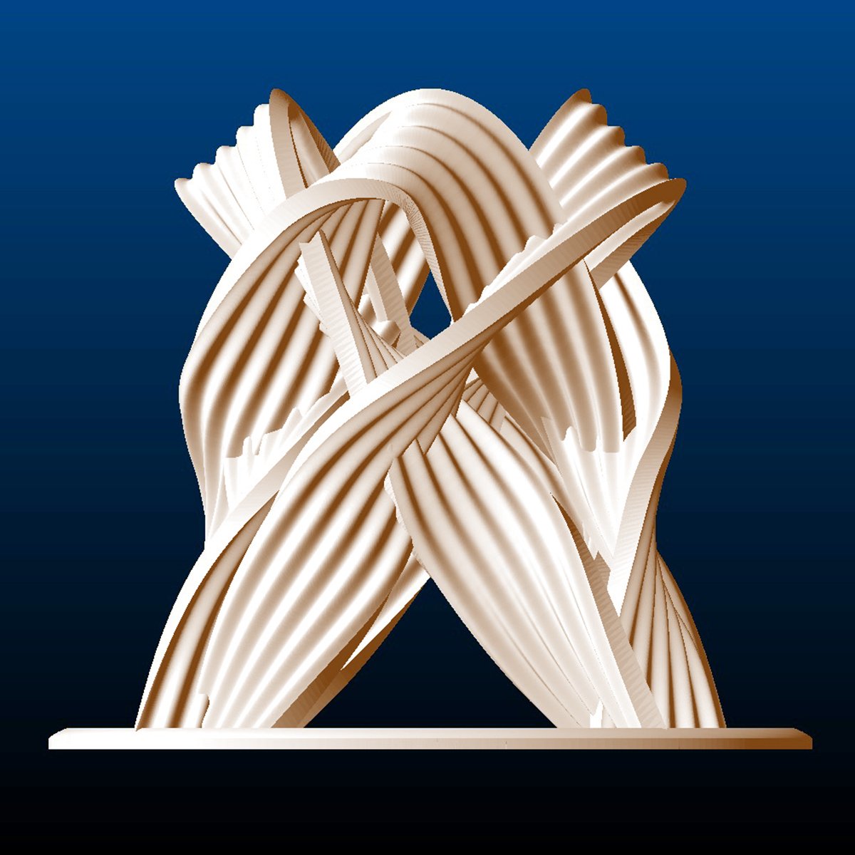 Inter-Weave Sculpture, front