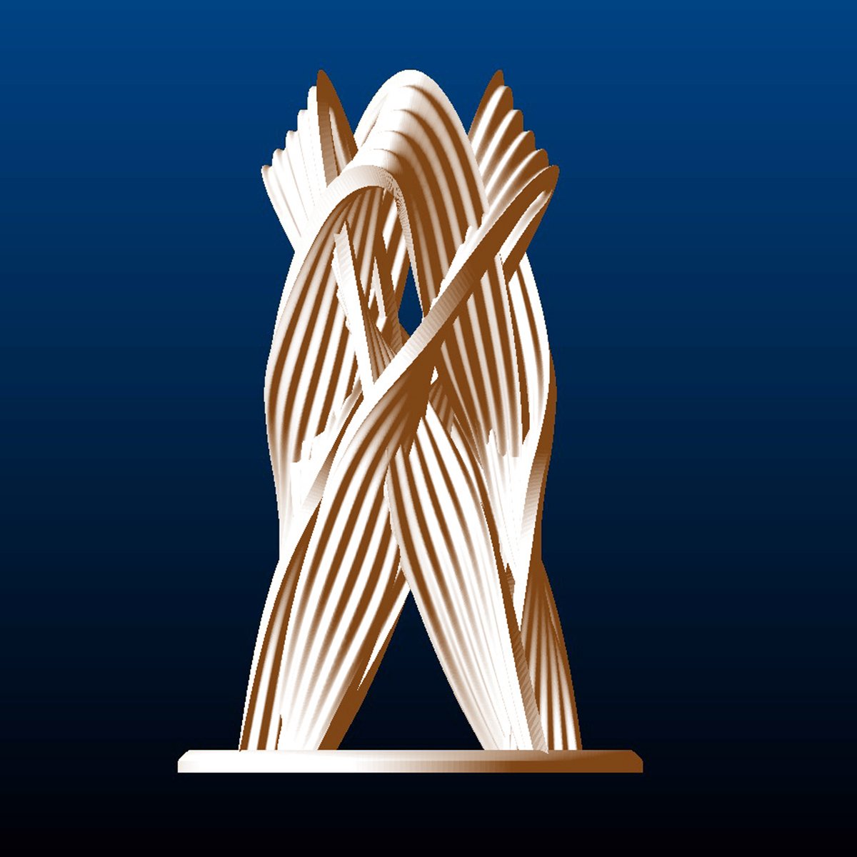 Inter-Weave Sculpture, side