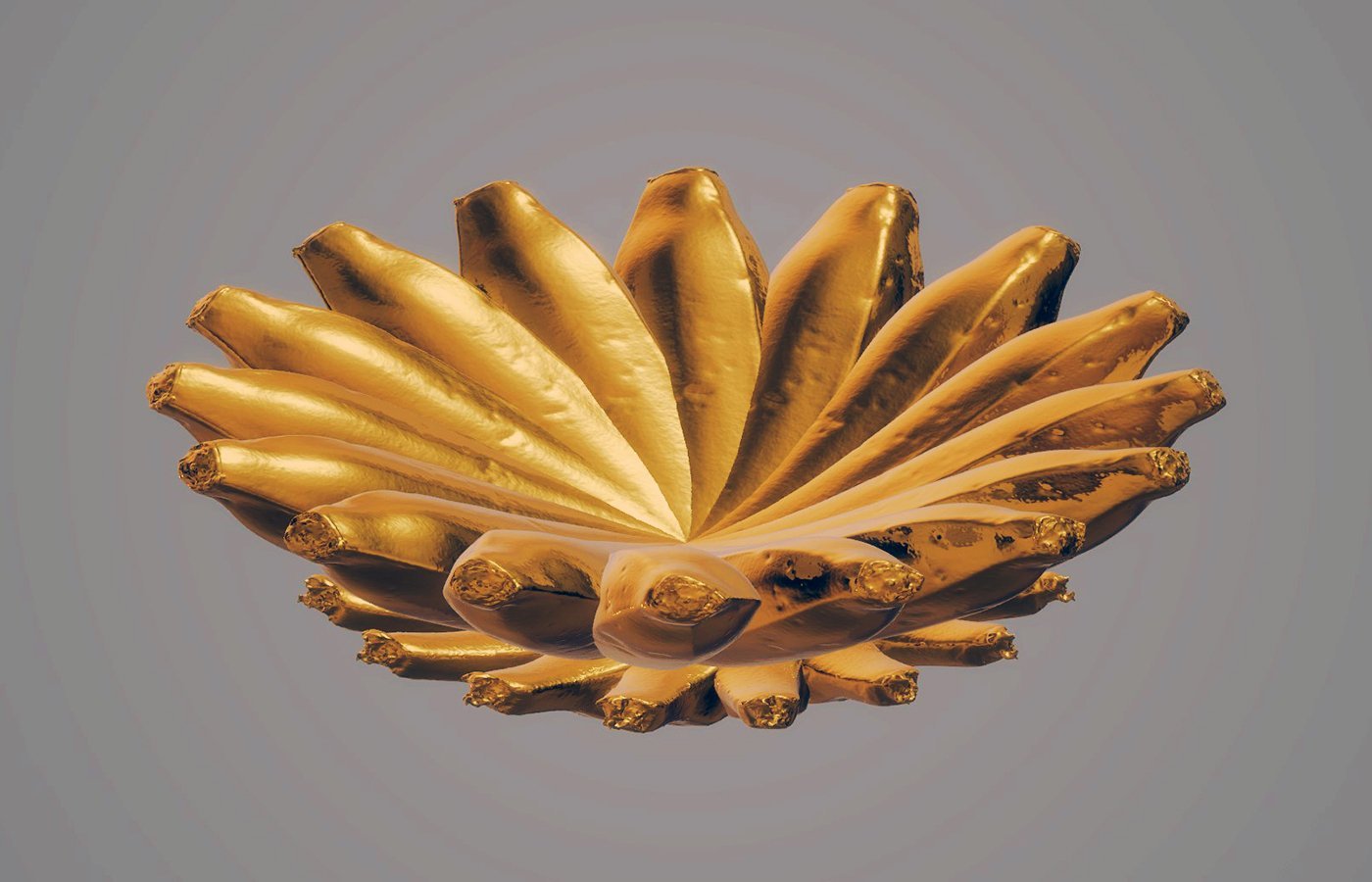 Banana Oval Center Piece, in Various Colors