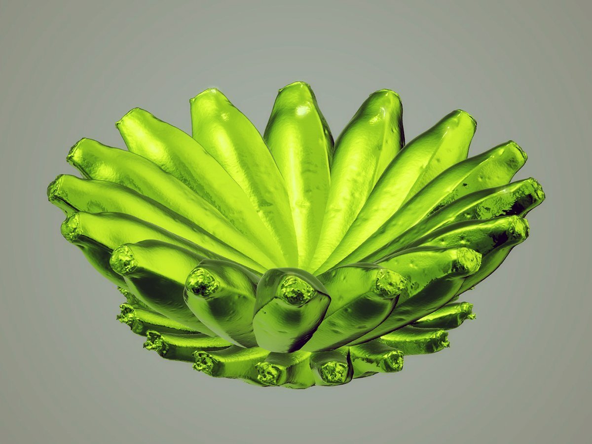 Banana Bowl, green