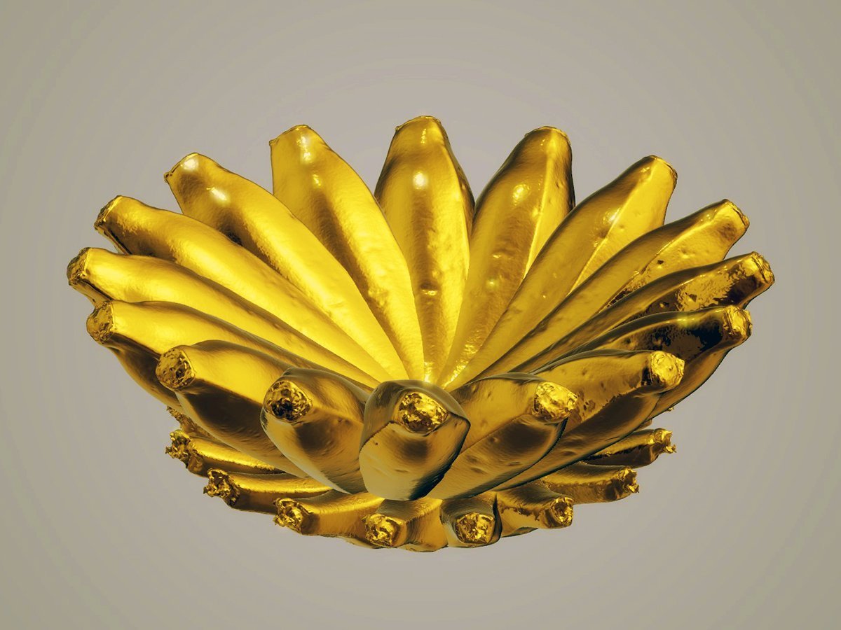 Banana Bowl, yellow