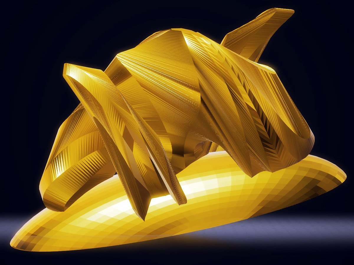 Panther Sculpture, Gold
