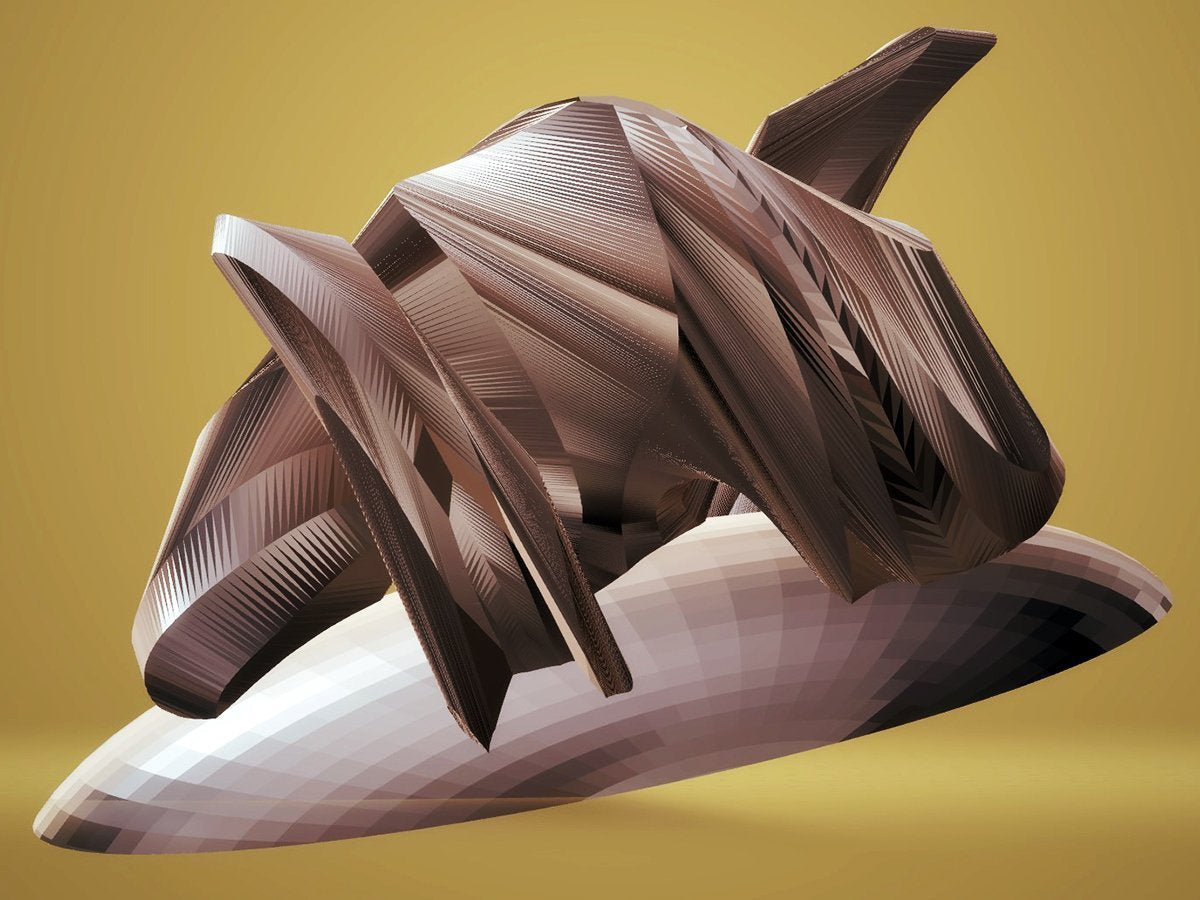 Panther Sculpture, Rose Gold