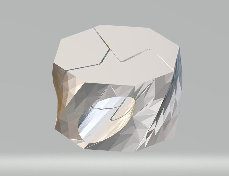 Modern Accent Table 02, Silver