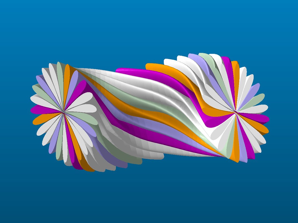 Multi-Color Swirl Patio Table, bottom