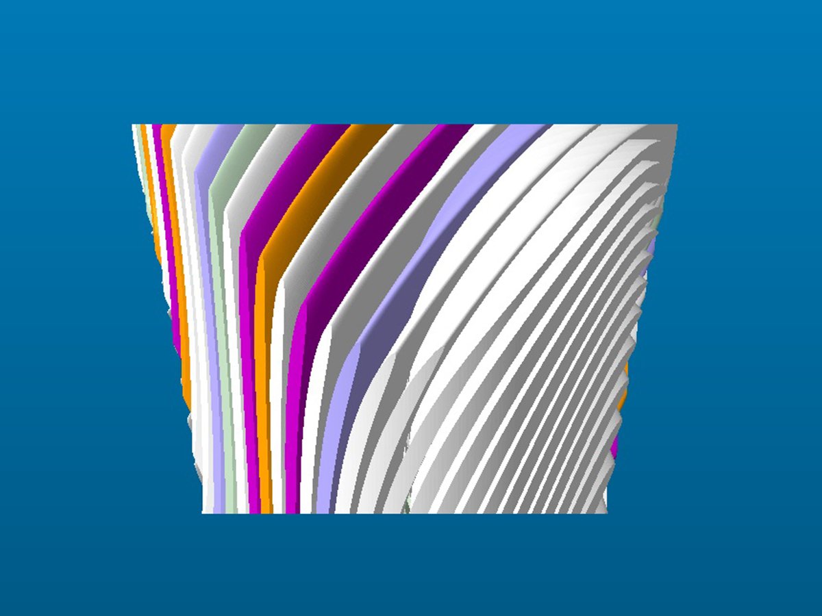 Multi-Color Arch Patio Table, right