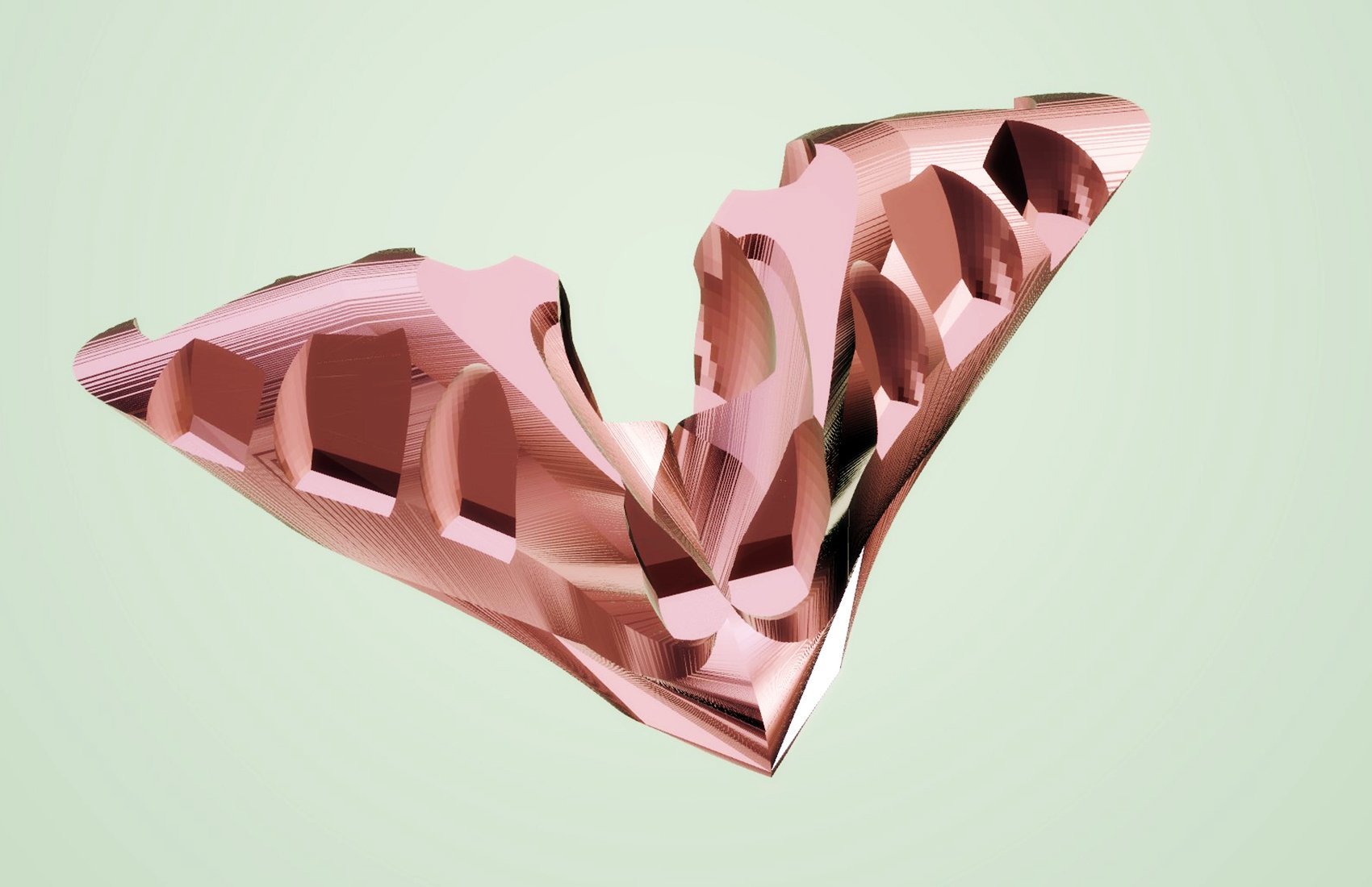 Space Ship Sofa for Kids, Rose