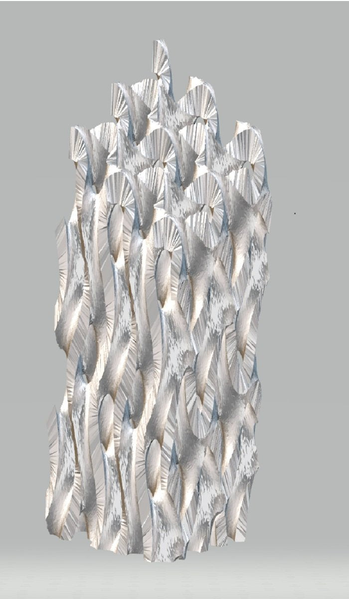 Modern Sculpture 04 White Tower