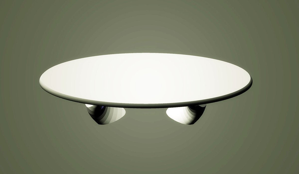 Modern Diamond Arc Table