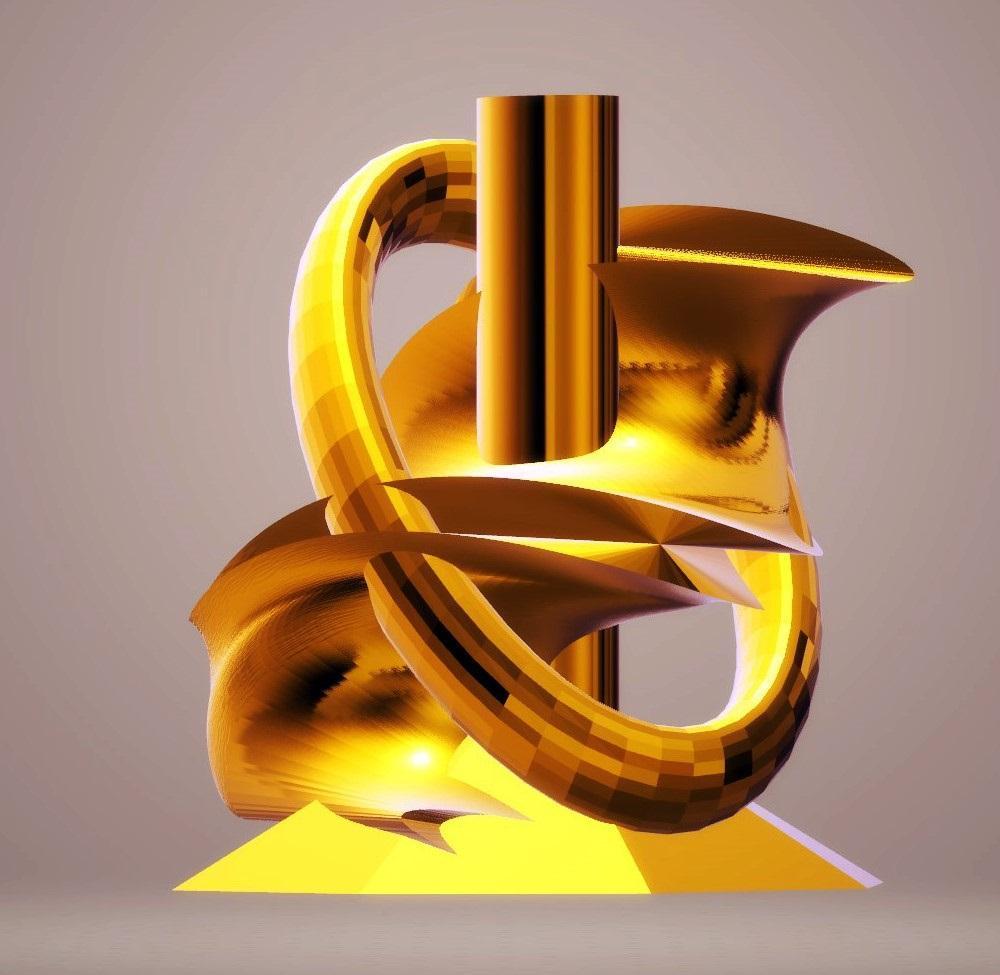 Distillery Vase - Gold