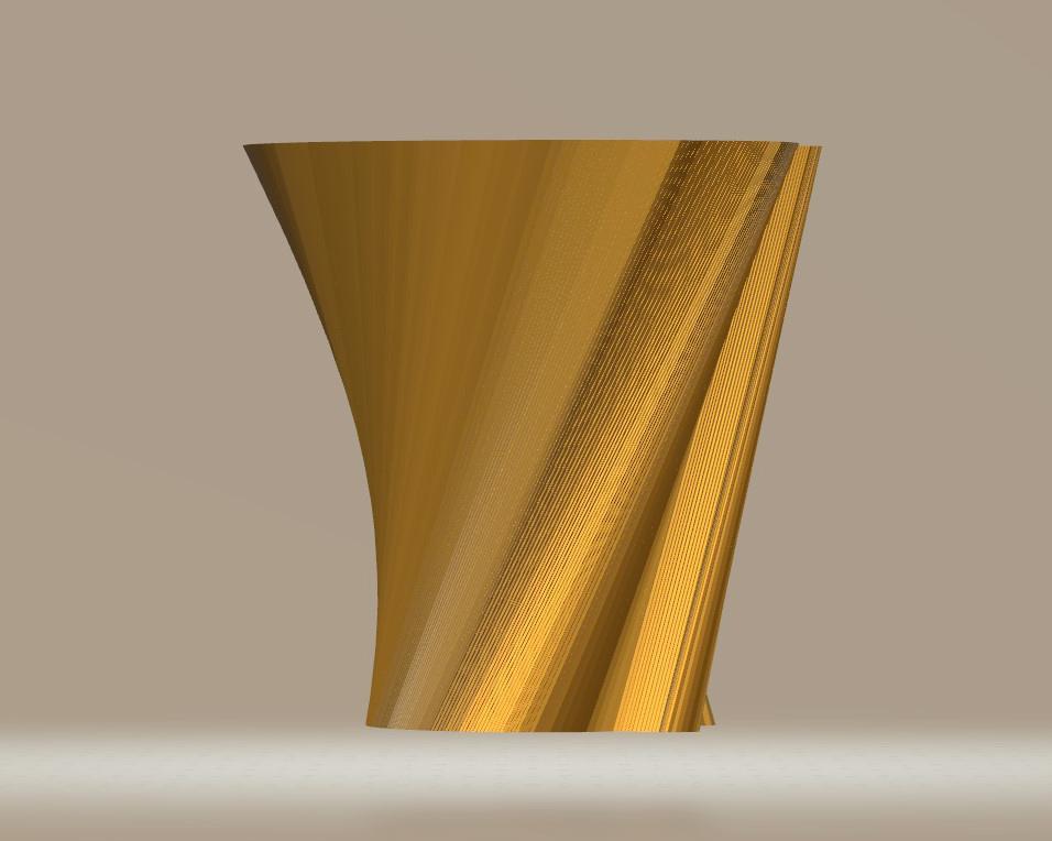 Modern Accent Table, Letter "G", Gold