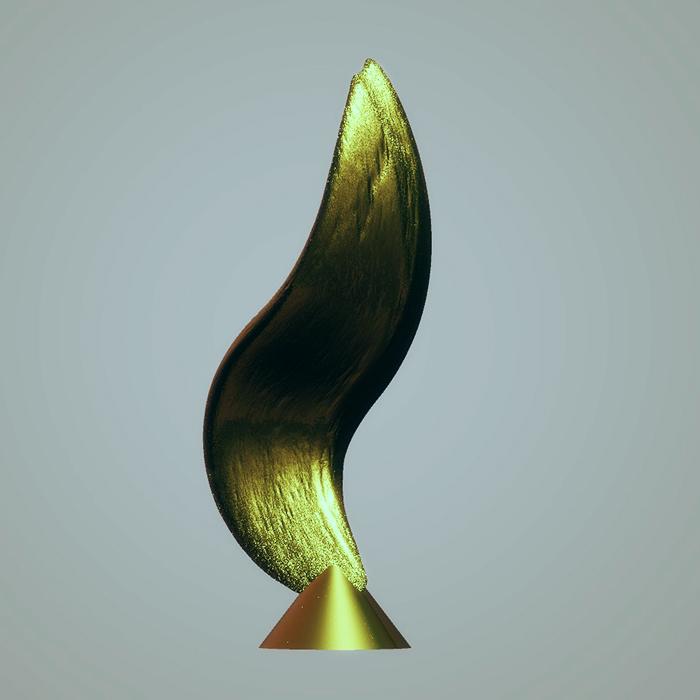 Rock Twisted Sculpture, Center Piece, in Various Colors