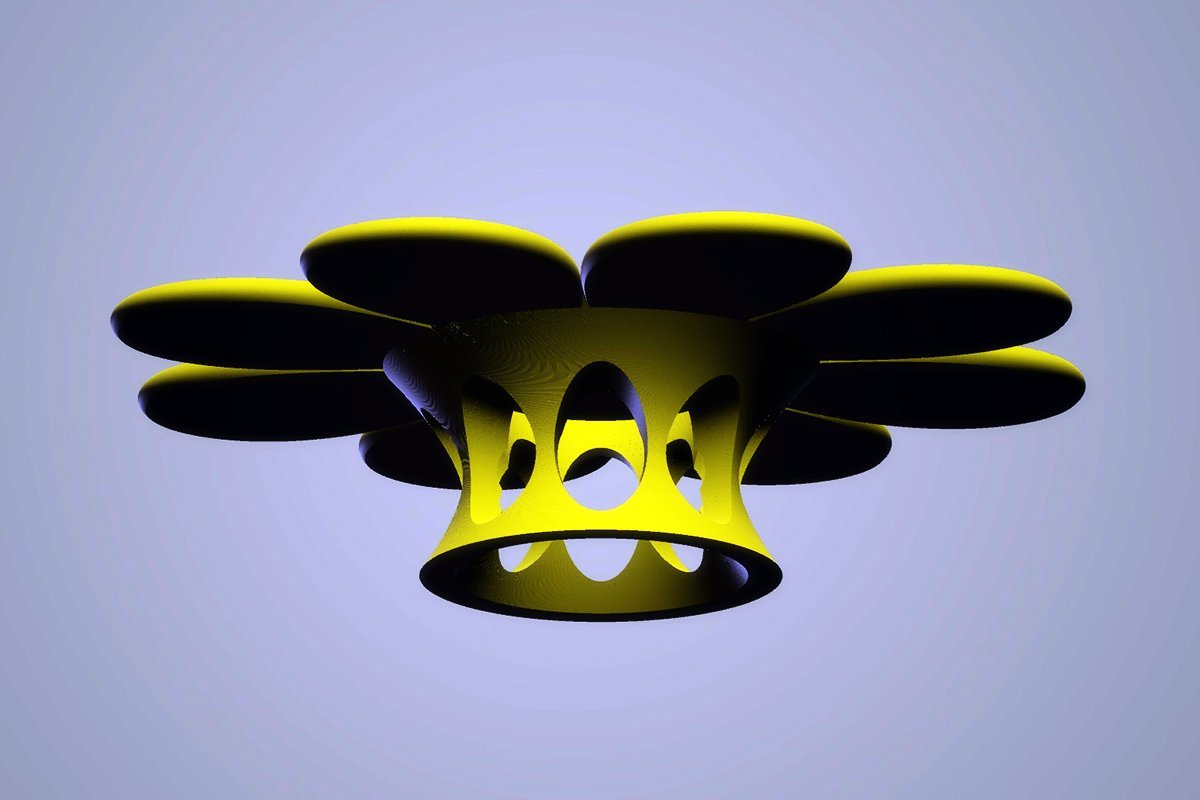 Modern Round Petal Table