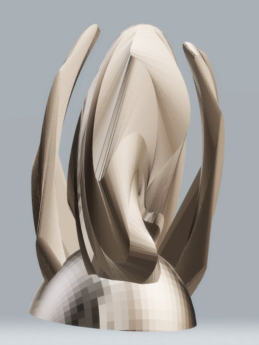 Sculpture Arcs, Light Bronze