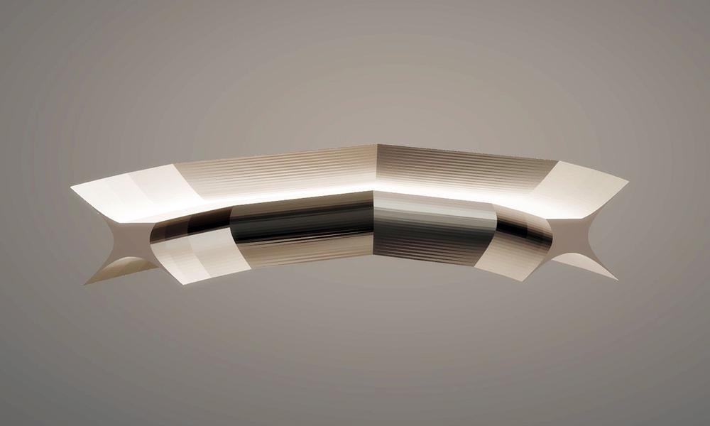 Modern Sofa - Silver