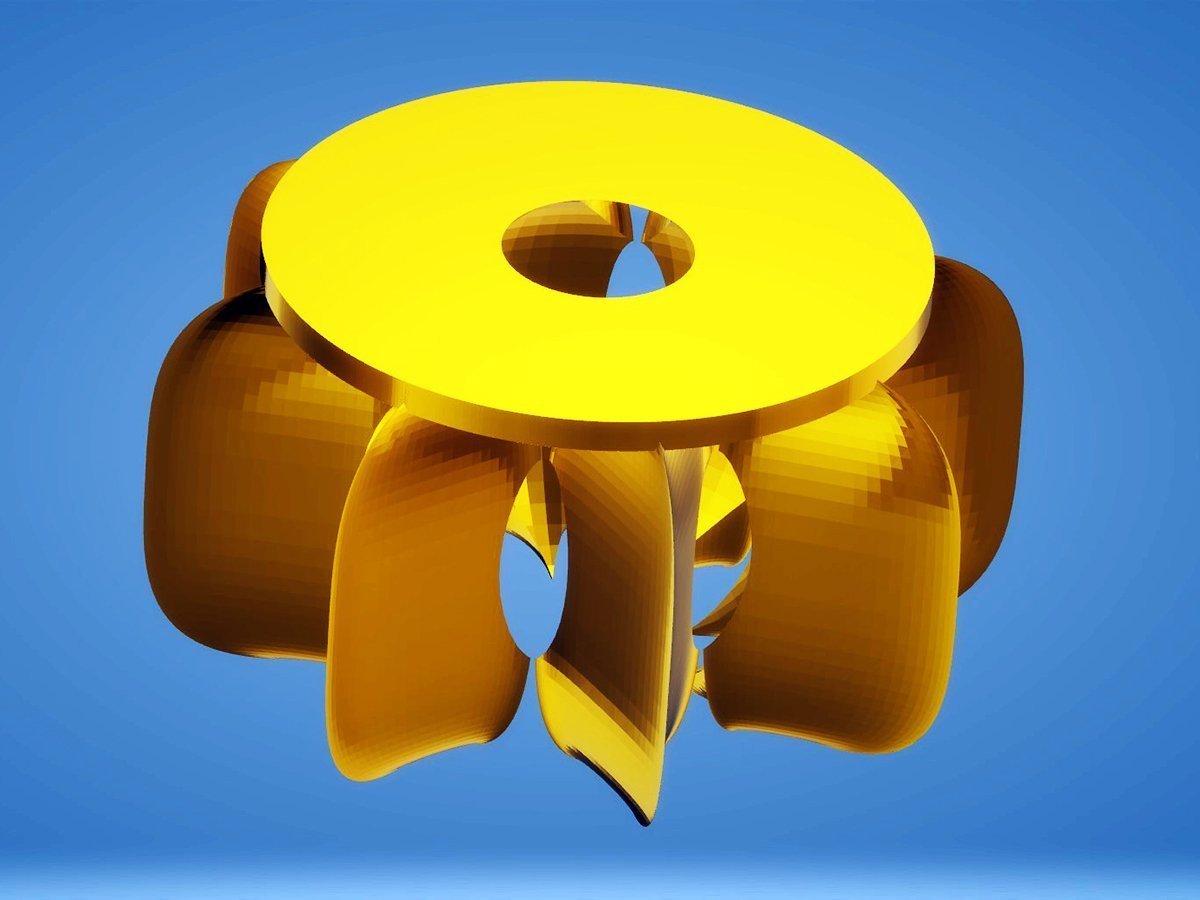 Modern Dining Table for 8, Bright Gold