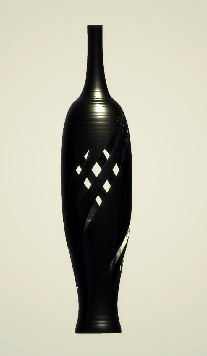 Tall Lattice Vase